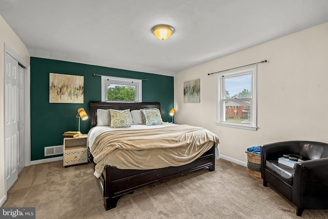 6842 Queens Ferry Rd, Baltimore, MD 21239 - carpeted bedroom featuring baseboards and a closet