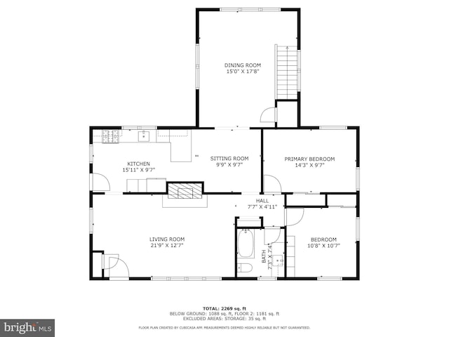 2006 Scroggins Rd, Alexandria, VA 22302 - floor plan
