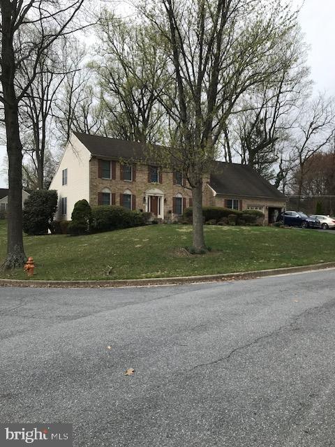 10120 Frost Way, Ellicott City, MD 21042 - colonial home featuring a front yard