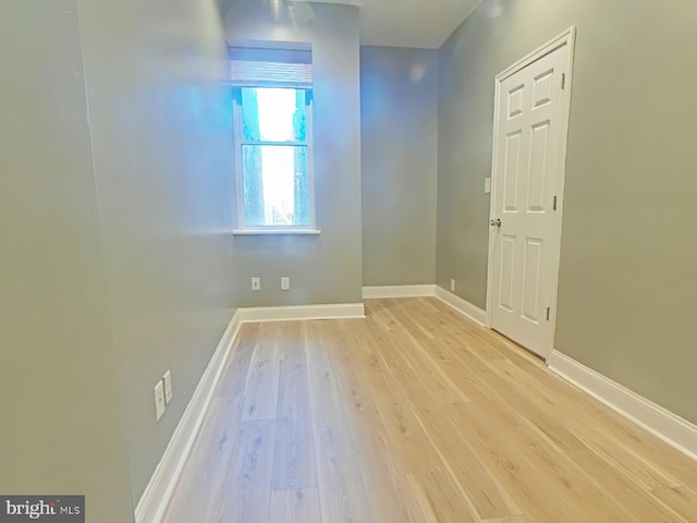 2138 N 18th St, Philadelphia, PA 19121 - empty room with baseboards and wood finished floors