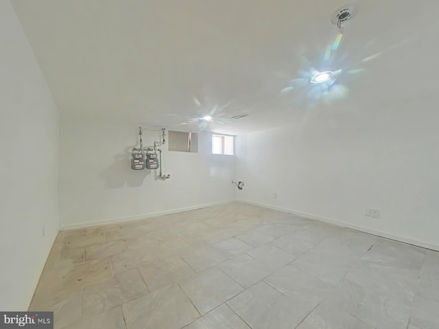 2138 N 18th St, Philadelphia, PA 19121 - basement with baseboards
