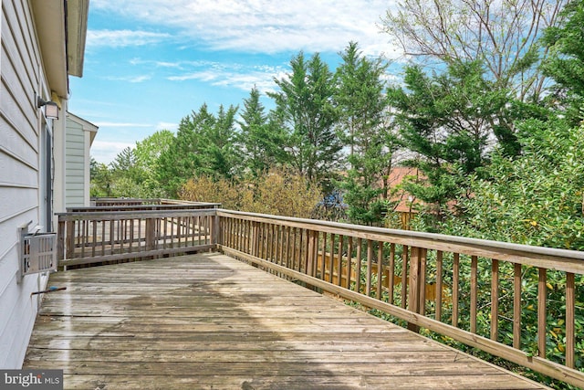 view of deck