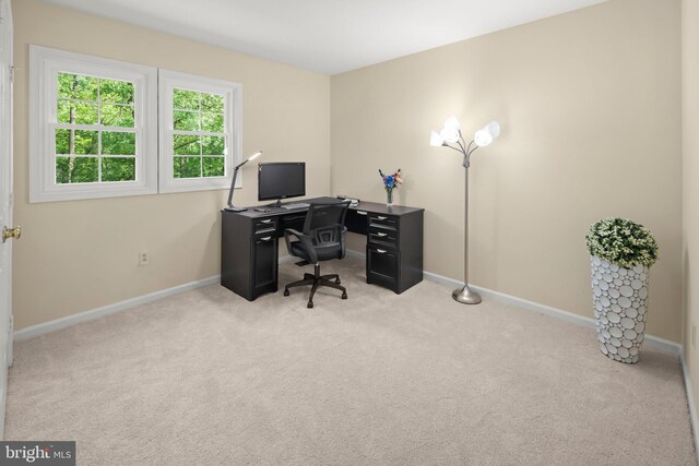 13423 Fairland Park Dr, Silver Spring, MD 20904 - carpeted office featuring baseboards