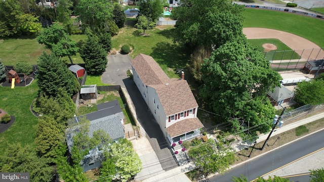 bird's eye view