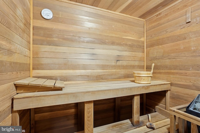 view of sauna / steam room