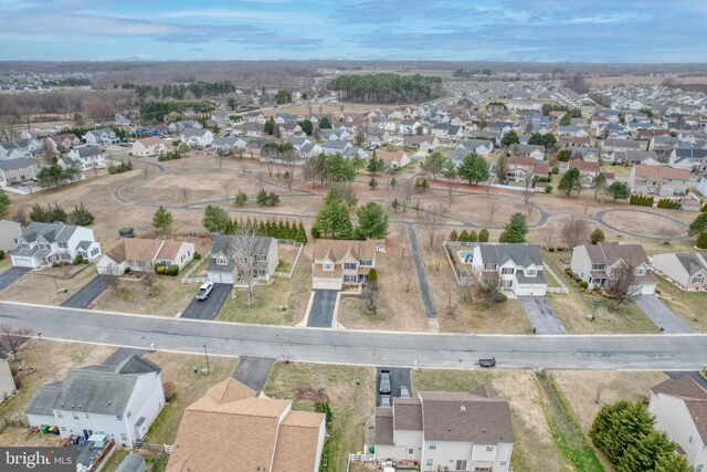 birds eye view of property featuring a residential view