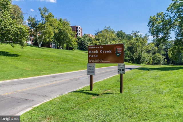 4328 Georgia Ave NW Unit 401, Washington, DC 20011 - community sign with a lawn