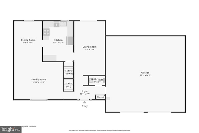 7112 Bonniemill Ln, Springfield, VA 22150 - property floor plan