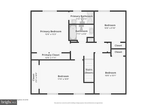 7112 Bonniemill Ln, Springfield, VA 22150 - room layout