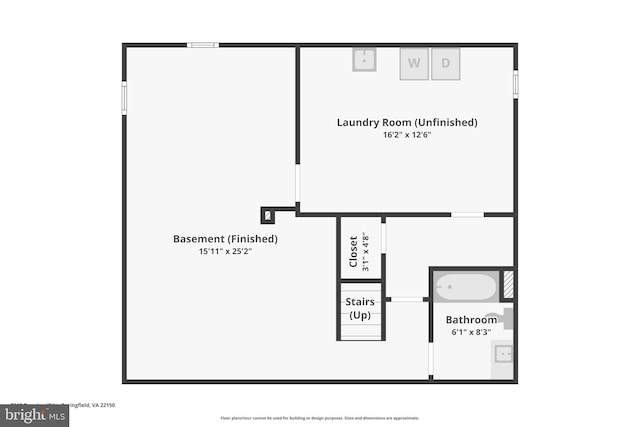 7112 Bonniemill Ln, Springfield, VA 22150 - home floor plan