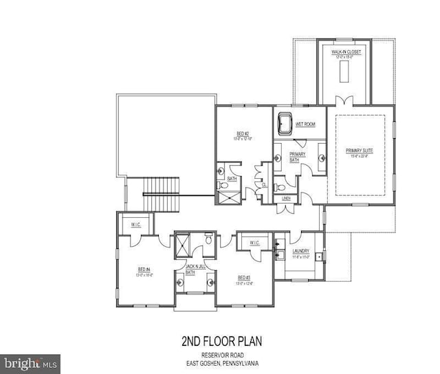 301 Reservoir Rd Lot A Front, Lot A Front, West Chester, PA 19380 - view of layout