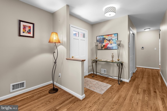 13709 Wendover Rd, Silver Spring, MD 20904 - hall with wood finished floors and baseboards