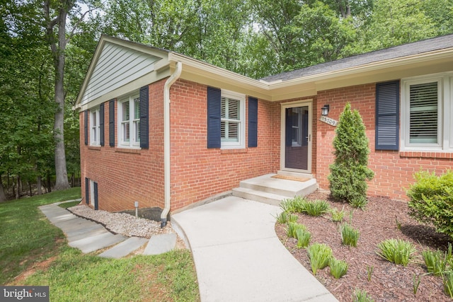 13709 Wendover Rd, Silver Spring, MD 20904 - view of front of home with brick siding