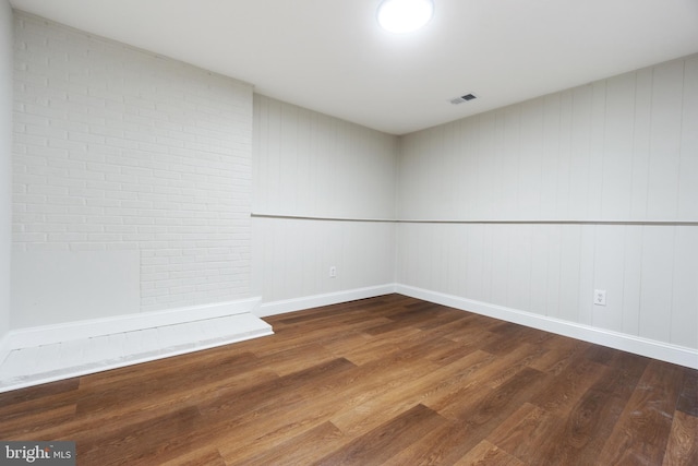 115 Pates Dr, Fort Washington, MD 20744 - spare room featuring wood finished floors and baseboards