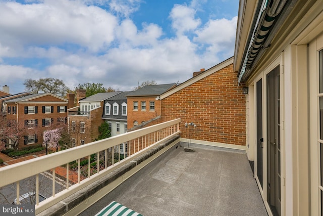 4360 Westover Pl NW, Washington, DC 20016 - balcony featuring a residential view