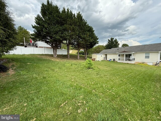1175 Brook Ct, Front Royal, VA 22630 - view of yard