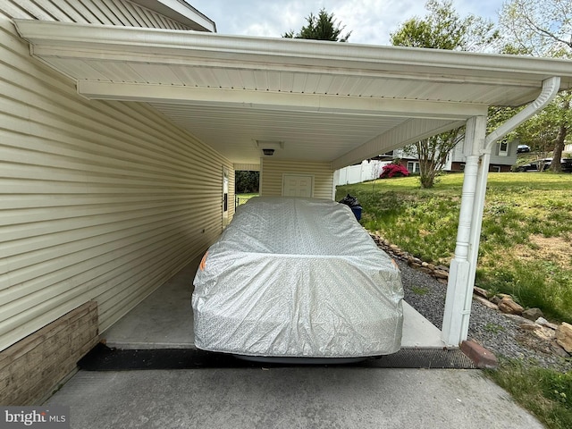 1175 Brook Ct, Front Royal, VA 22630 - view of parking / parking lot featuring an attached carport