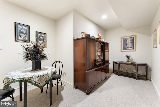 18291 Calumet Ln, Bluemont, VA 20135 - office space featuring baseboards, recessed lighting, and light carpet