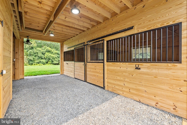 18291 Calumet Ln, Bluemont, VA 20135 - view of horse barn