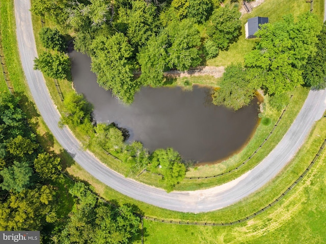 18291 Calumet Ln, Bluemont, VA 20135 - bird's eye view with a water view