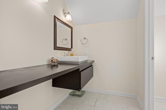 4 Rooftree Rd, Cherry Hill, NJ 08003 - bathroom featuring baseboards, vanity, and tile patterned flooring