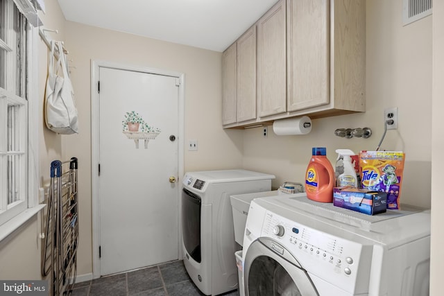 4 Rooftree Rd, Cherry Hill, NJ 08003 - laundry room with independent washer and dryer and cabinet space