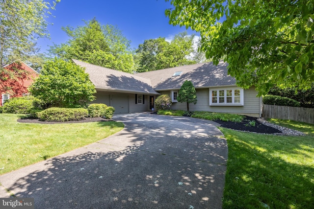 4 Rooftree Rd, Cherry Hill, NJ 08003 - view of front of property featuring an attached garage, concrete driveway, and a shingled roof