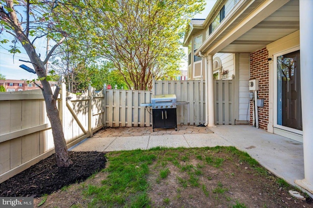 558 Hollyberry Way, Frederick, MD 21703 - view of yard with fence and a patio