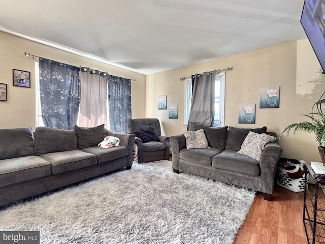 436 Norway Ave, Hamilton, NJ 08629 - living area with wood finished floors