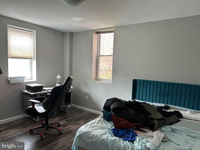 2108 Ridge Ave, Philadelphia, PA 19121 - bedroom with baseboards and wood finished floors