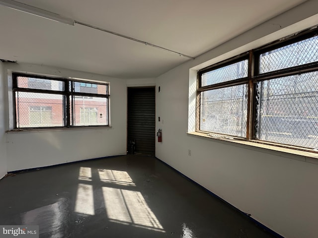 2108 Ridge Ave, Philadelphia, PA 19121 - unfurnished room featuring concrete flooring