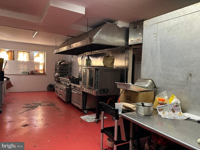 2108 Ridge Ave, Philadelphia, PA 19121 - kitchen featuring concrete flooring