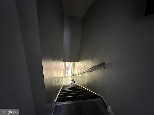 2108 Ridge Ave, Philadelphia, PA 19121 - staircase featuring baseboards and wood finished floors