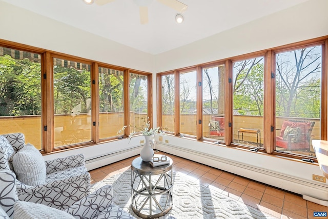 410 Altamont Cir, Charlottesville, VA 22902 - sunroom with tile patterned floors and recessed lighting