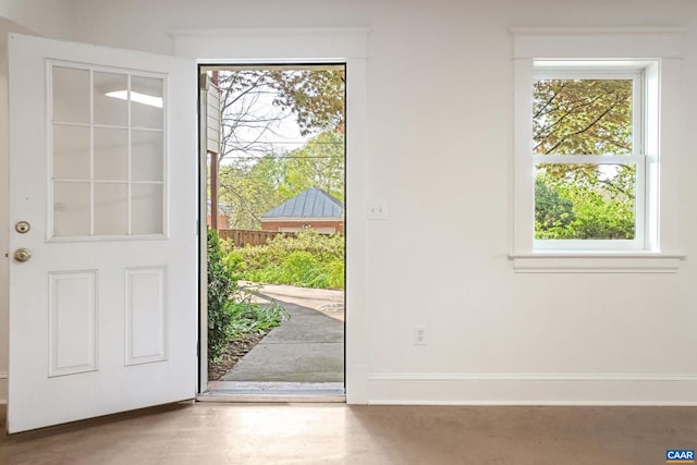 410 Altamont Cir, Charlottesville, VA 22902 - doorway to outside with baseboards and a healthy amount of sunlight
