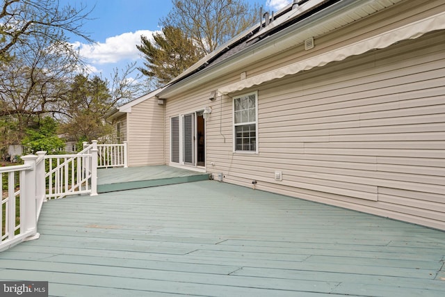 view of deck