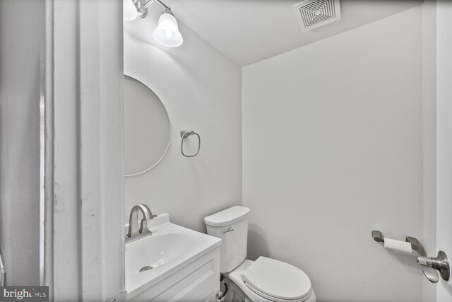 2456 Sun Valley Cir Unit 7-M, Silver Spring, MD 20906 - bathroom featuring a sink, toilet, and visible vents