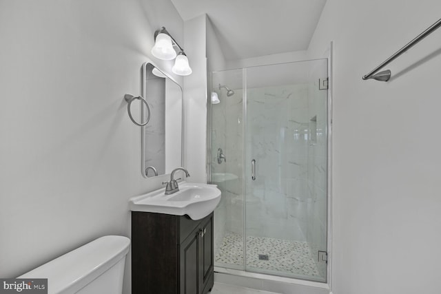 2456 Sun Valley Cir Unit 7-M, Silver Spring, MD 20906 - full bath featuring vanity, toilet, and a stall shower