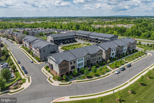 aerial view