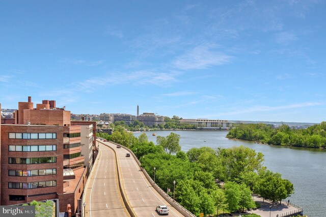3303 Water St NW Unit 3I, Washington, DC 20007 - water view featuring a notable bridge