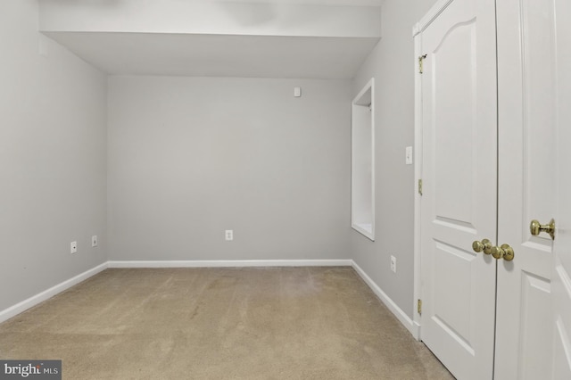 42827 Freedom St, Chantilly, VA 20152 - spare room featuring light carpet and baseboards