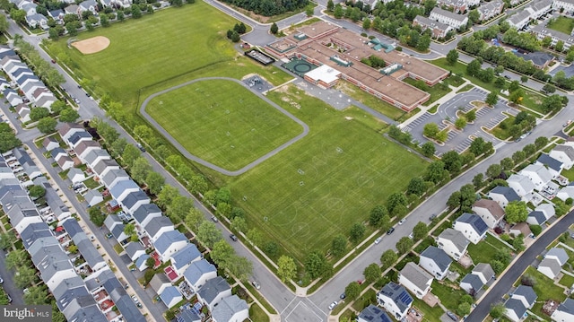 42827 Freedom St, Chantilly, VA 20152 - aerial overview of property's location featuring nearby suburban area