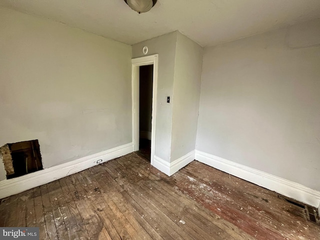 407 Carruthers St, Lexington, VA 24450 - unfurnished room with hardwood / wood-style flooring and baseboards