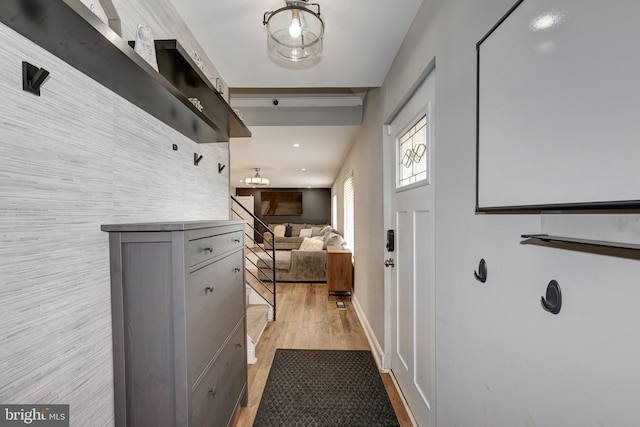34 Pittman Ln, Sicklerville, NJ 08081 - interior space featuring baseboards and light wood finished floors
