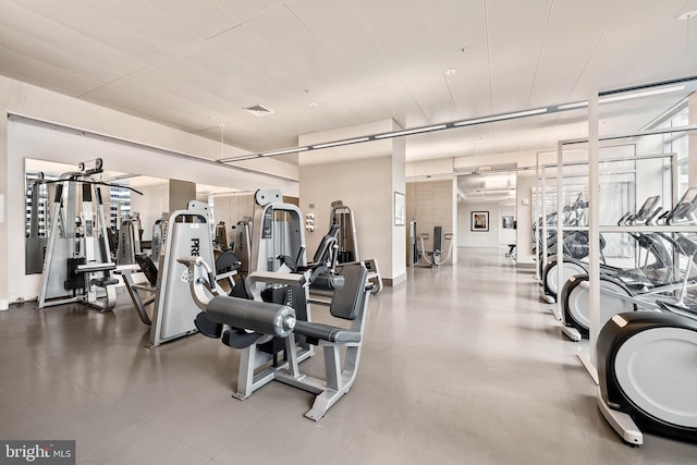 1414 S Penn Sq Unit 34B, Philadelphia, PA 19102 - view of gym