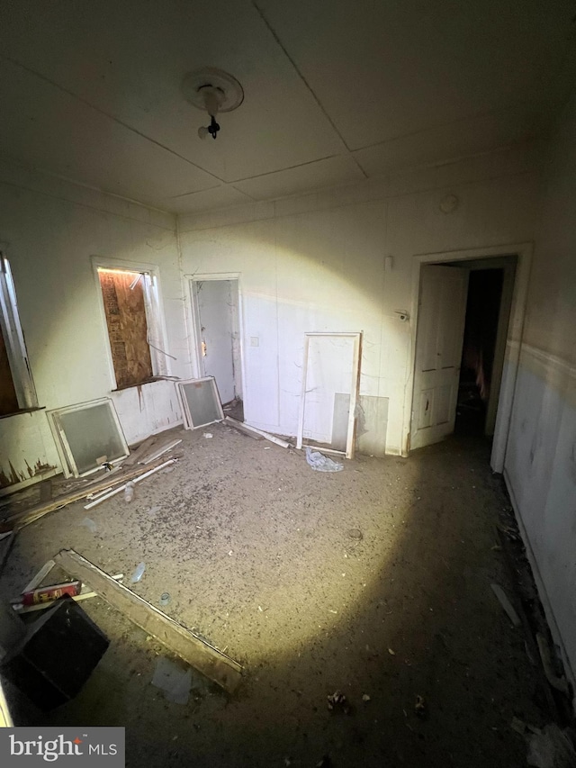 view of empty room