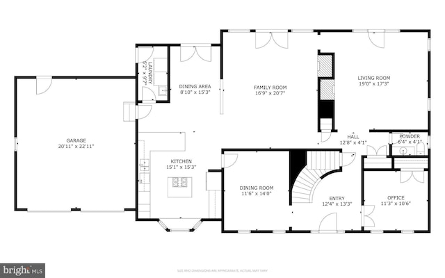 12600 Tolman Rd, Fairfax, VA 22033 - home floor plan