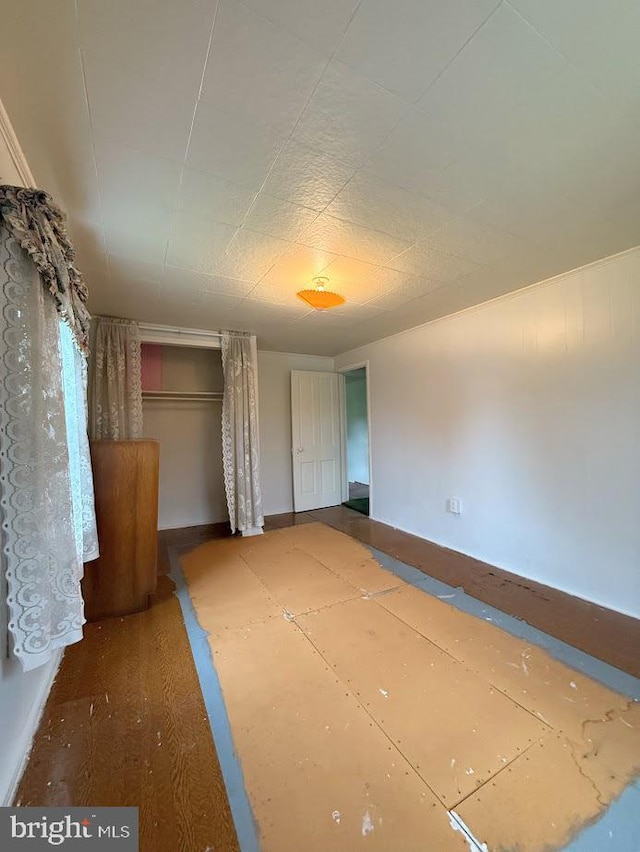3660 Ginter Morann Hwy, Houtzdale, PA 16651 - unfurnished bedroom with baseboards and a closet