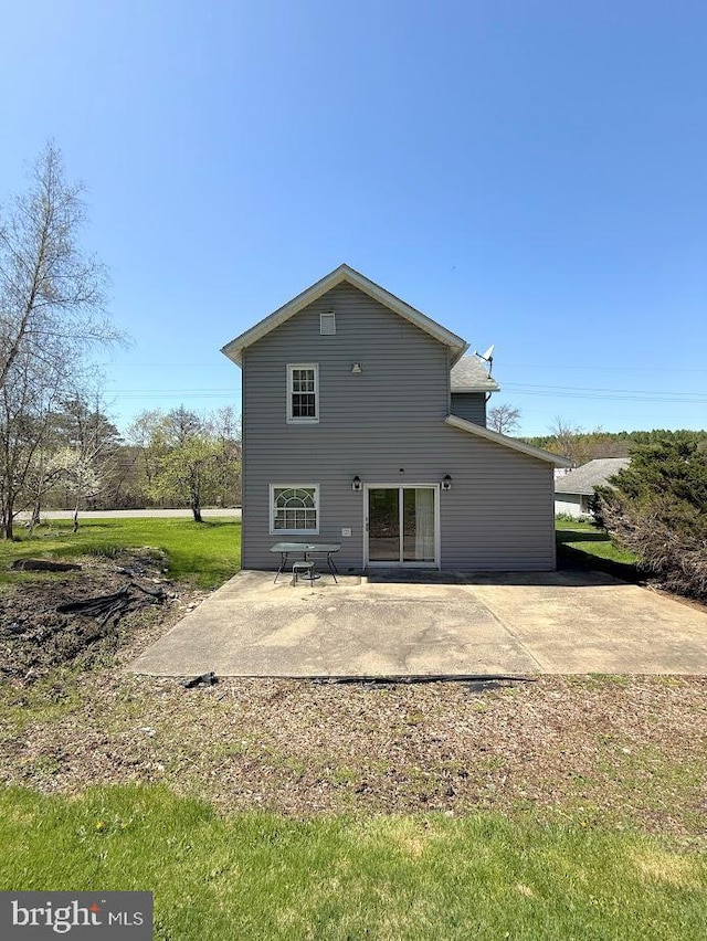 3660 Ginter Morann Hwy, Houtzdale, PA 16651 - rear view of property featuring a patio and a yard