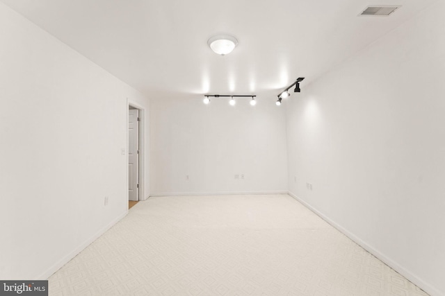 42935 Palliser Ct, Leesburg, VA 20176 - empty room featuring track lighting, visible vents, and baseboards